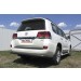 Slitkoff TLC2-15-009B защита заднего бампера d76 черная Toyota Land Cruiser 200 (2015)