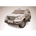 Slitkoff TLCP003B защита переднего бампера d57+ d57 двойная черная Toyota Land Cruiser Prado (2003)