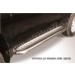 Slitkoff TOP017 защита порогов d76 с листом Toyota Land Cruiser Prado (2010)