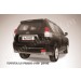 Slitkoff TOP019 защита заднего бампера d76+ d42 двойная Toyota Land Cruiser Prado (2010)
