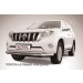 Slitkoff TOP14-002 защита переднего бампера d76+ d57 двойная Toyota Land Cruiser Prado (2014)