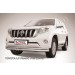 Slitkoff TOP14-006 защита переднего бампера d76+ d57 двойная длинная Toyota Land Cruiser Prado (2014)