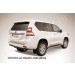 Slitkoff TOP14-013B защита заднего бампера d57 короткая черная Toyota Land Cruiser Prado (2014)