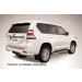 Slitkoff TOP14-014 защита заднего бампера уголки d76+ d42 двойные Toyota Land Cruiser Prado (2014)