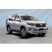 Slitkoff TOP17-001 защита переднего бампера d76+ d57 двойная с защитой картера Toyota Land Cruiser Prado (2017)