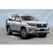 Slitkoff TOP17-003B защита переднего бампера d76 черная Toyota Land Cruiser Prado (2017)
