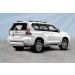 Slitkoff TOP17-013 защита заднего бампера d57 короткая Toyota Land Cruiser Prado (2017)