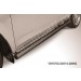 Slitkoff TR4008B защита порогов d76 труба черная Toyota RAV4 (2006)
