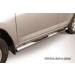 Slitkoff TR409-009 защита порогов d76 с проступями Toyota RAV4 (2009)