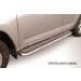 Slitkoff TR409-012 защита порогов d57 с листом Toyota RAV4 (2009)