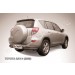 Slitkoff TR409-014B защита заднего бампера уголки d76 черные Toyota RAV4 (2009)