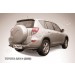 Slitkoff TR409-016B защита заднего бампера уголки d57 черные Toyota RAV4 (2009)