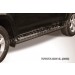 Slitkoff TR409L-014B защита порогов d76 труба черная Toyota RAV4 L (2009)