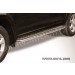 Slitkoff TR409L-016 защита порогов d57 с листом Toyota RAV4 L (2009)