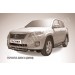 Slitkoff TR410-005B защита переднего бампера d76 короткая черная Toyota RAV4 (2010)