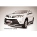 Slitkoff TR413-001 защита переднего бампера d76+ d57 двойнаяToyota RAV4 (2013)