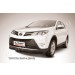 Slitkoff TR413-003B защита переднего бампера d57+ d57 двойная черная Toyota RAV4 (2013)