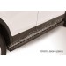 Slitkoff TR413-008B защита порогов d76 труба черная Toyota RAV4 (2013)