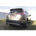 Slitkoff TR415-011B защита заднего бампера d57 "волна" черная Toyota RAV4 (2015)