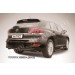 Slitkoff TVEN012B защита заднего бампера d57 радиусная черная Toyota Venza (2013)