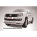 Slitkoff VWAM13-003 защита переднего бампера d76+ d57 двойная Volkswagen Amarok (2013)