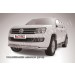 Slitkoff VWAM13-006 защита переднего бампера d57+ d57 двойная радиусная Volkswagen Amarok (2013)