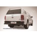 Slitkoff VWAM13-011B защита заднего бампера d76 черная Volkswagen Amarok (2013)