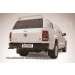 Slitkoff VWAM13-014B защита заднего бампера уголки d57 черные Volkswagen Amarok (2013)