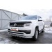 Slitkoff VWAM16-001 защита переднего бампера d76+ d57 двойная с защитой картера Volkswagen Amarok (2016)