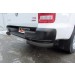 Slitkoff VWAM16-007B защита заднего бампера уголки d76 черные Volkswagen Amarok (2016)