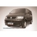 Slitkoff VWM003B защита переднего бампера d57+ d57 двойная черная Volkswagen Multivan