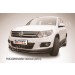 Slitkoff VWTIG-004B защита переднего бампера d57 черная Volkswagen Tiguan (2011)