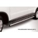 Slitkoff VWTIG-006 защита порогов d76 труба Volkswagen Tiguan (2011)