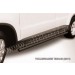 Slitkoff VWTIG-008B защита порогов d57 труба черная Volkswagen Tiguan (2011)