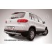 Slitkoff VWTIG-010 защита заднего бампера d57+ d42 двойная радиусная Volkswagen Tiguan (2011)