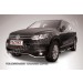 Slitkoff VWTR-001 защита переднего бампера d57 "волна" Volkswagen Touareg (2010)