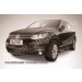 Slitkoff VWTR-005B защита переднего бампера d57 черная Volkswagen Touareg (2010)